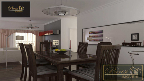 Imagem 16 de 17 de Apartamento Com 2 Dorms, Tupi, Praia Grande - R$ 332.000,00, 75,9m² - Codigo: 60 - V60