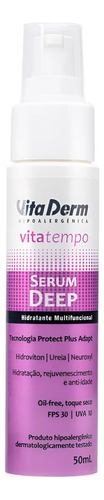 Vita Derm Vita Tempo Serum Deep Hidratante Fps 30 50ml Todo Tipo De Pele Dia/noite
