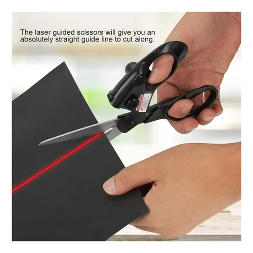 Tijerascon Guía Láser, Corte De Costura De Tela De Diy