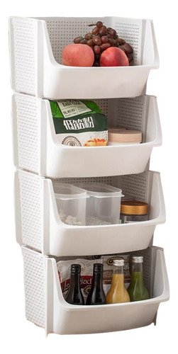 Organizador Multiuso De 4 Niveles Para Cocina Dormitorio 