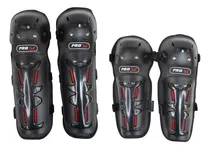 Comprar Kit De Rodilleras Y Coderas Para Motocross Trail Pro X Negro
