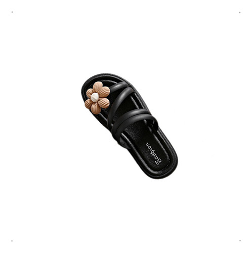 Sandalia Con Flores Mujer Moda Casual Sandalia Planas Playa