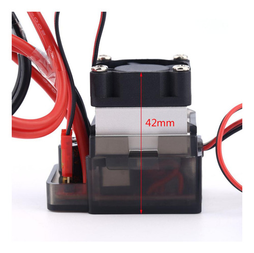 A Esc De Controle De Motor Eletrônico Escovado 320a 7,2v-16v