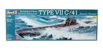 Comprar Maqueta German Submarine Type Vii C\u002F41 Atlantic Version