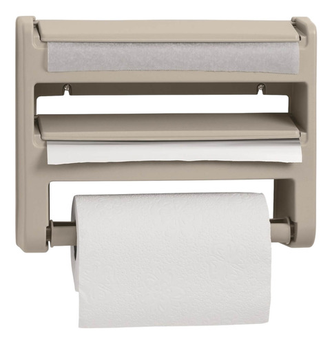 Portarrollos Triple Taupe 36 X 9 X 28 Cms Rimax