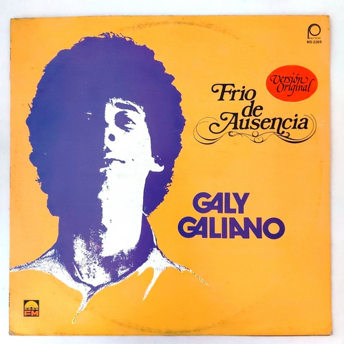 Galy Galiano - Frio De Ausencia   Lp