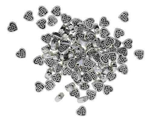 Cuentas De Corazón Para Hacer Joyas 5 Piezas