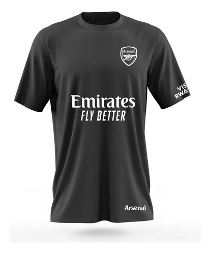 Camiseta arsenal negra sale