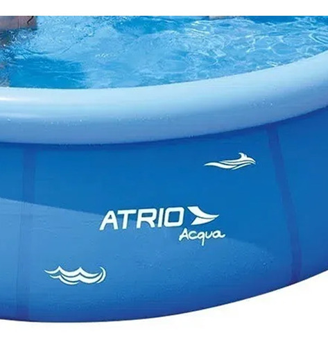 Piscina Inflável redonda Atrio ES304 de 2.4m x 0.63m 2500L azul caixa