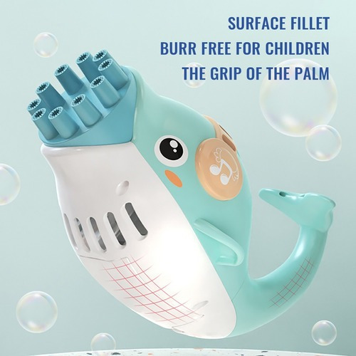 Imagen 7 de 10 de Pistola De Burbujas Porosa Dolphin Máquina Automática De Bur