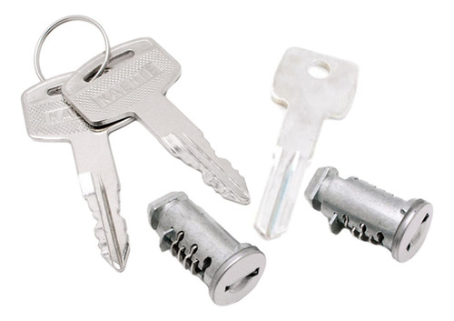 2 Cilindros De Bloqueo Compatible Con Bastidores De Coche,