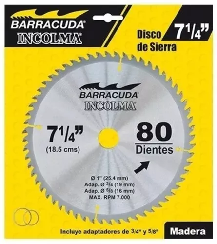 Sierra Copa Barracuda 1'' PuLG Y Media 12 Incolma 