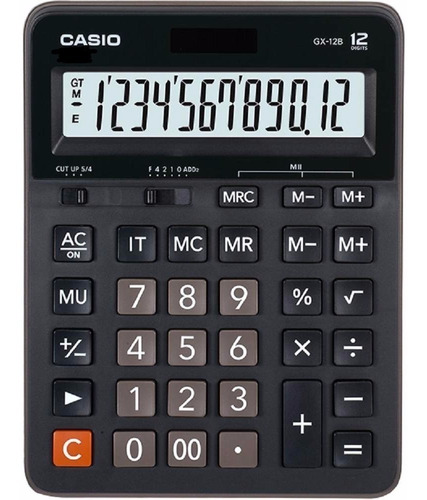 Calculadora Casio Gx-12b 12 Digi Solar Agente Oficial Caba