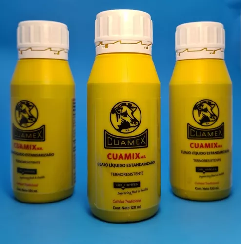 Cuajo Cuamex 500 Ml Para Hacer Queso Chongos Etc. Importado