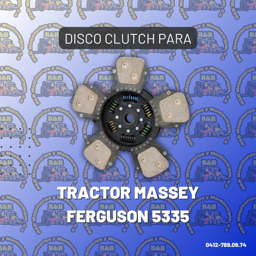 Disco Clutch Para Tractor Massey Ferguson 5335