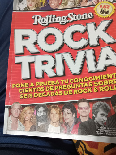 Revista Rolling Stone Rock Trivia Esp. De Colección 
