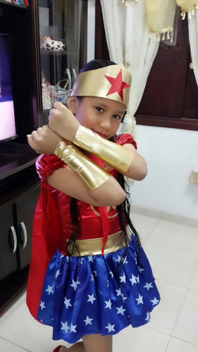 Disfraz Niña Mujer Maravilla Disfraces Halloween Wonder Woma