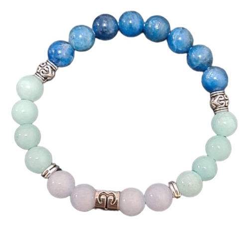 Pulsera Zodiaco Signo Aries Horóscopo Piedras Preciosas