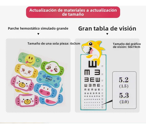 Traje Temático Juguete Equipo Médico Juguetes Combinados