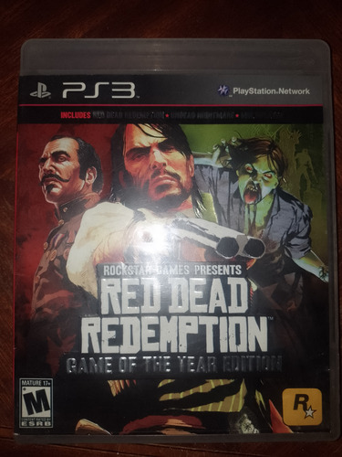 Red Dead Redemption Game Of The Year Edition Ps3