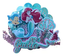 Comprar Caketopper, Adorno Para Torta ,la Sirenita, Luz , Shaker