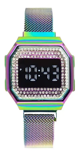 Reloj casio online mujer tornasol original
