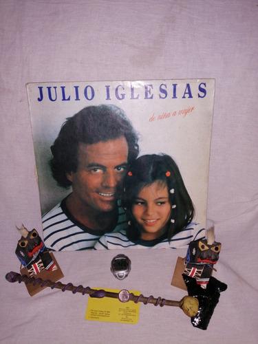 Vinilo Lp Julio Iglesias De Nina A Mujer