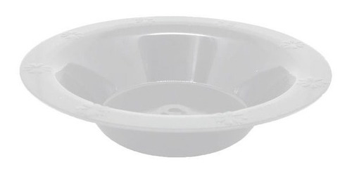 Bowl De Plástico Descartable Duro Reusable 16cm 300cc X100