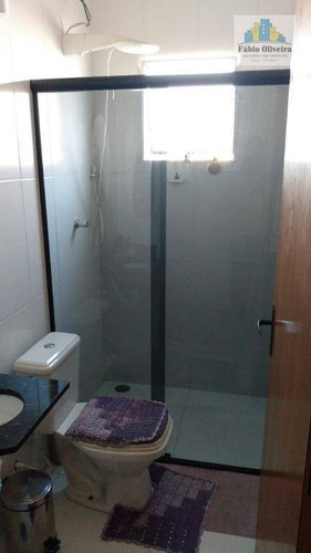 Cobertura Tipo Sem Condomínio Com Acesso Interno Com 2 Dormitórios À Venda, 63 M² Por R$ 450.000 - Vila Humaitá - Santo André/sp - Co0161
