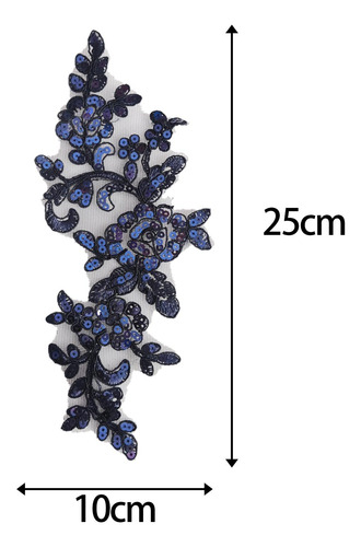 2 Uds Apliques De Encaje Decoración Adornos De Encaje Para