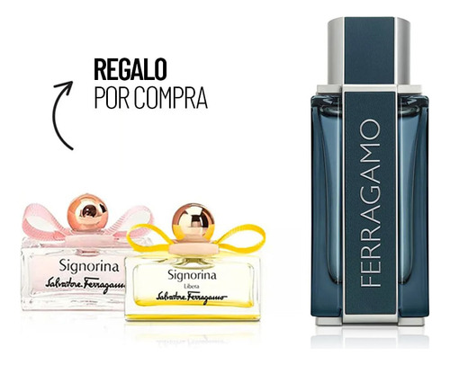 Kit Perfume Hombre Salvatore Ferragamo Intense Leather Edp 3