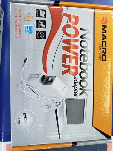 Cargador Compatible Con Macbook, Magsafe1 45w.