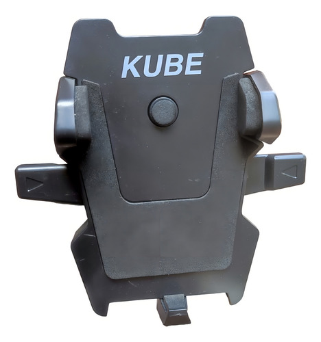 Soporte Celular Kube Auto Ajustable Rejilla Ventilación 360º Color Negro