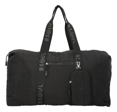 Bolso Deportivo Negro Bsoul