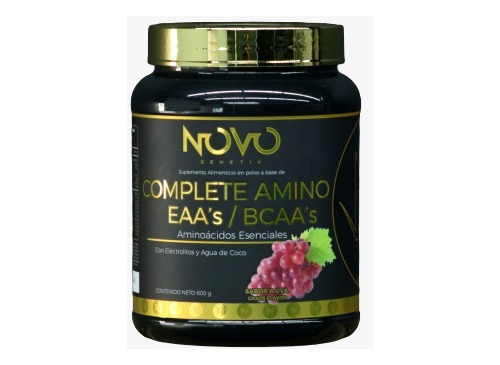 Amino Complete Bcaa´s Eaa´s 600g Aminoácidos Esenciales Novo