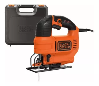 Sierra Caladora Black + Decker 4 Etapas 550w 220v + Maletín