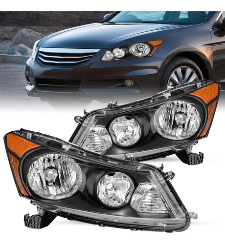 Conjunto Faro Delantero Para Honda Accord 2008-2 4