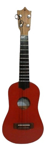 Ukelele Soprano Color Rojo