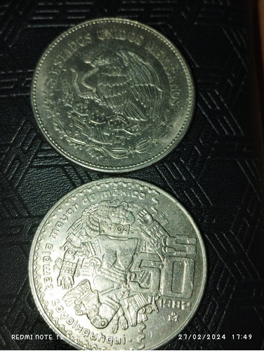Moneda Antigua De 50 Coleccionable 