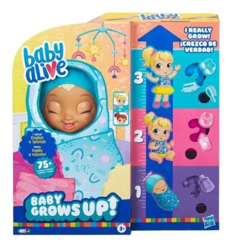 Muñeca Baby Alive Grows Up Crece De Verdad 