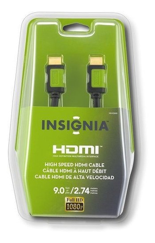 Cable Hdmi 3d 1080p De Alta Velocidad Insignia - 9 Pies (2.7