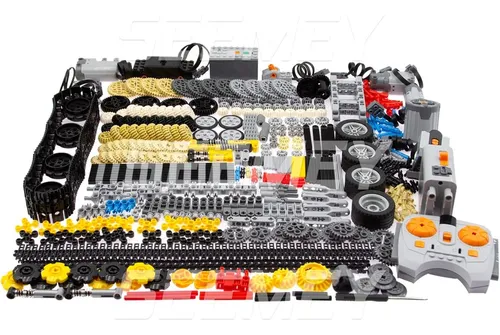 Kit Función Potencia 32 Piezas Y 844 Pines Engranajes Ejes