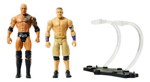 Figuras Wwe John Cena Vs The Rock Showdown
