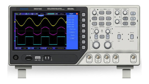 Hantek Dso4102c Portátil Digital Multímetro Osciloscopio Usb