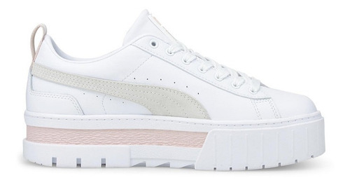 Imagen 2 de 7 de Zapatilla Puma Mayze Lth Blanco Mujer