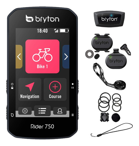 Bryton Rider 750t Gps Bike/cycling Computer. Versin Ee. Uu.