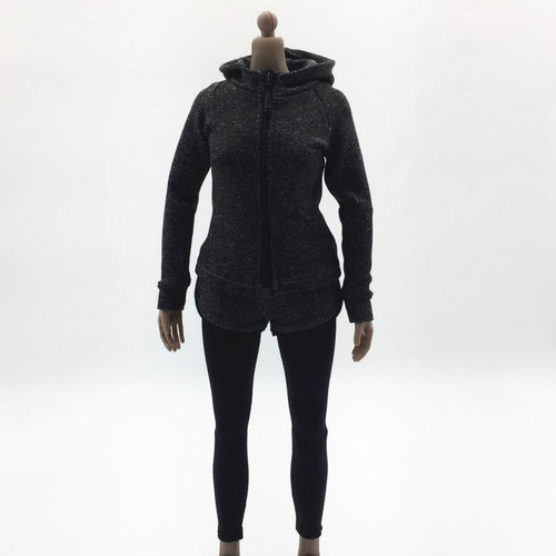 Trajes De Ropa Deportiva Femenina De 1/6 De Escala Para
