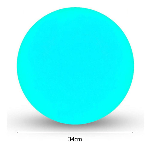 Luz Esférica Solar Led Para Piscina, Control Remoto, Jardín,