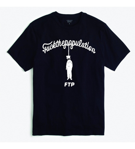 Playera Fuck The Population (ftp) Suicideboys, Dark Trap,rap