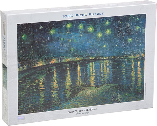 Rompecabezas Tomax 1000 Piezas Starry Night Over The Rhone